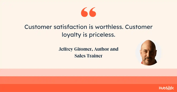 customer satisfaction quotes, Jeffrey Gittomer