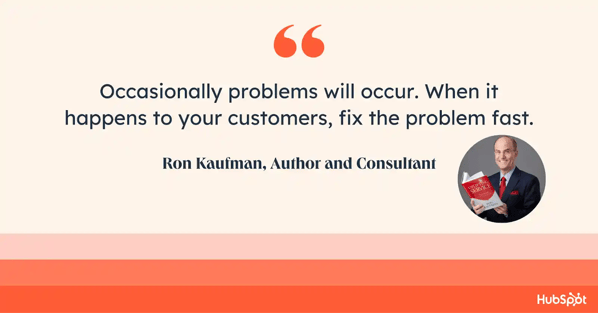 customer satisfaction quotes, Ron Kaufman