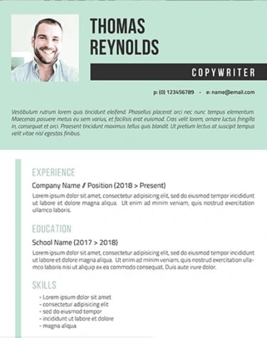 best customer service resume example white space