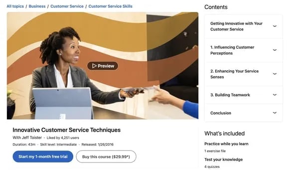 customer service training, Culture of Services: Innovative Customer Service Techniques