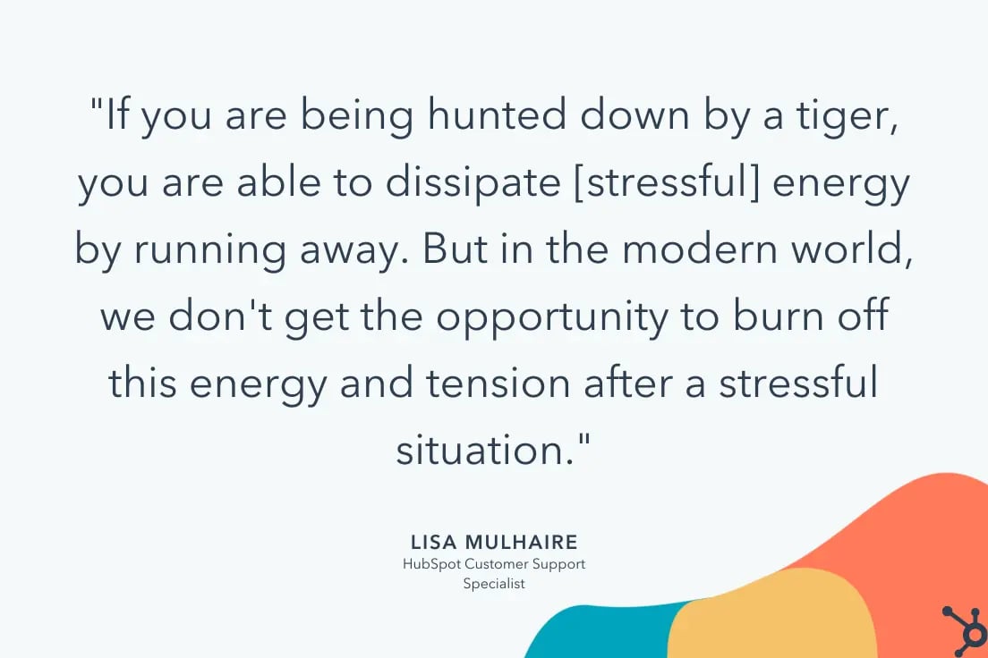 lisa mulhaire how to prevent customer support burnout quote
