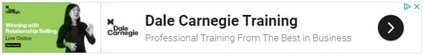 dale carnegie training google display ad