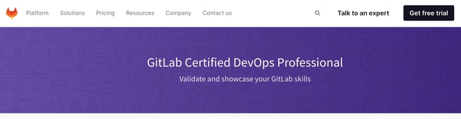 best devops certifications, GitLab Certified DevOps Professional