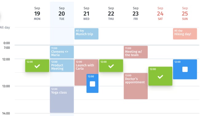 Group scheduling tool by Doodle