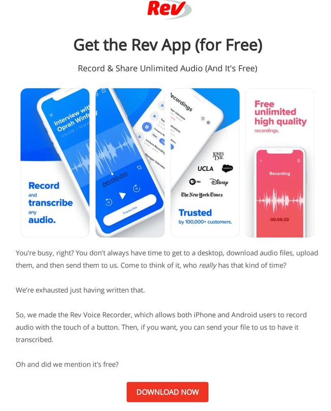 Rev drip email campaign 1