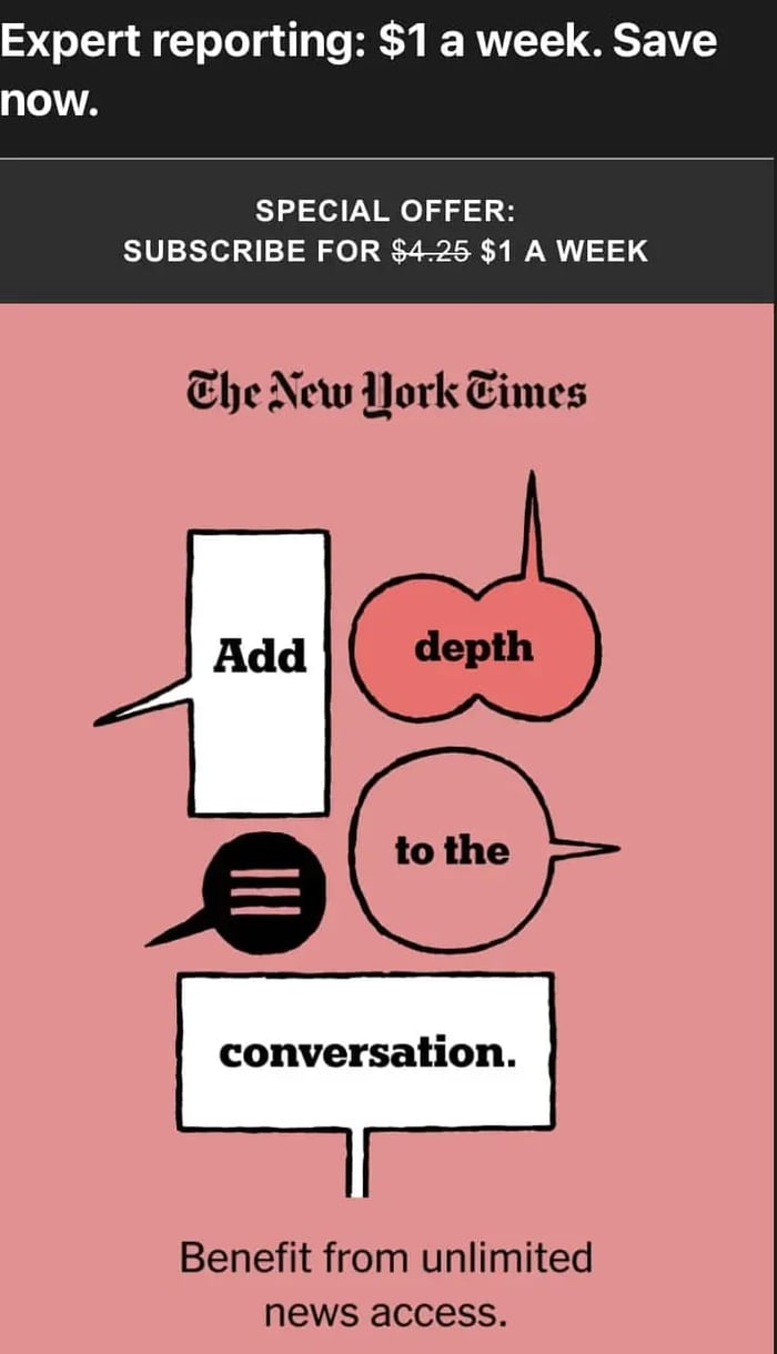NYT Drip Marketing