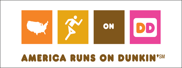 Dunkin' Donuts' tagline, America runs on Dunkin'