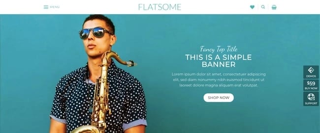 responsive ecommerce theme Flatsome