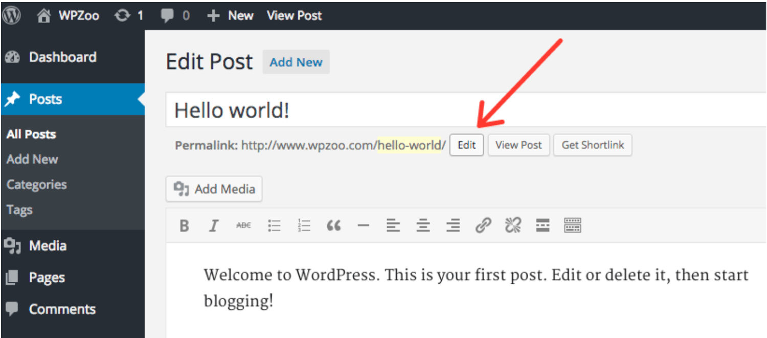 edit permalinks wordpress permalinks for seo