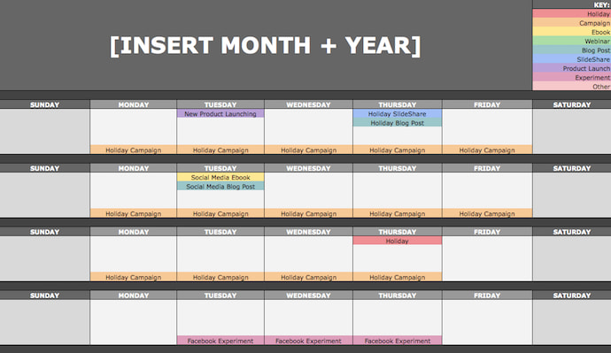 How to Create an Editorial Calendar [Examples + Templates]