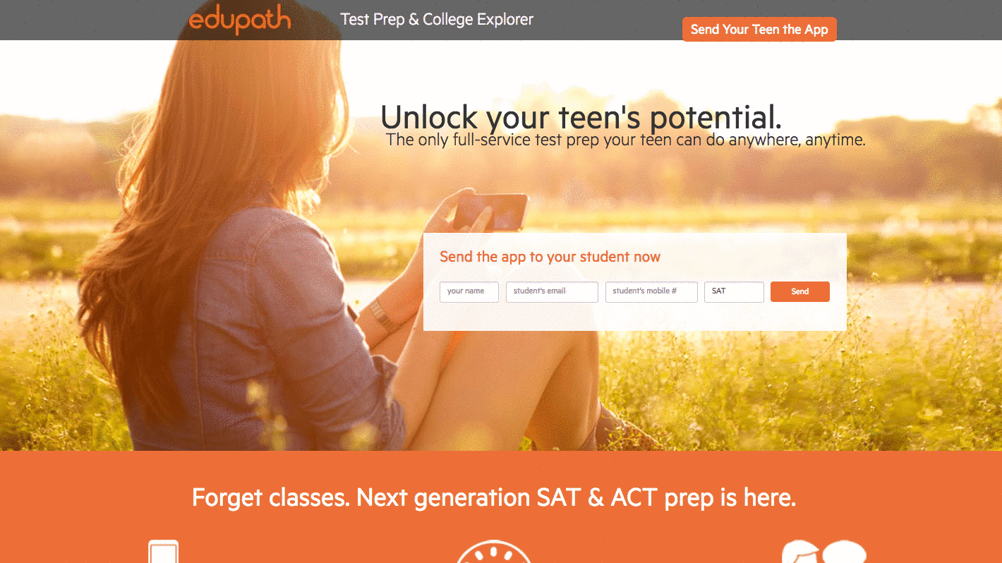 edupath landing page