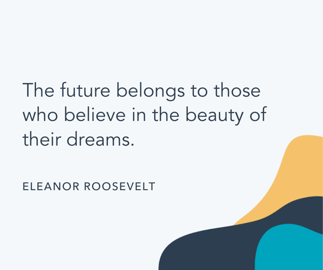 Famous quote by Eleanor Roosevelt