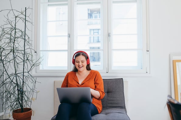 Sales manager creating an email drip campaign to nurture prospects