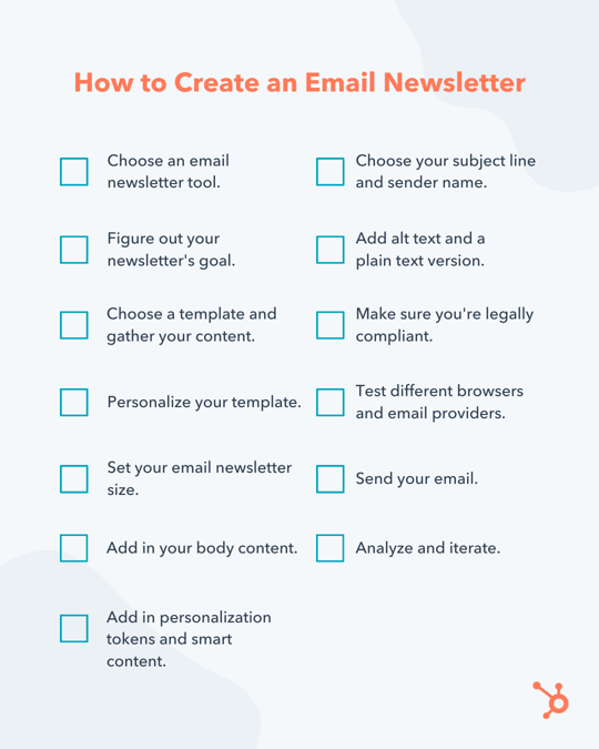 How to Create an Email Newsletter [Checklist]