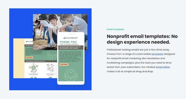 email newsletter templates: constant contact