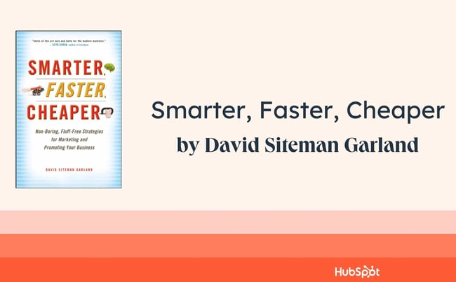 entrepreneurship books, smarter, faster, cheaper