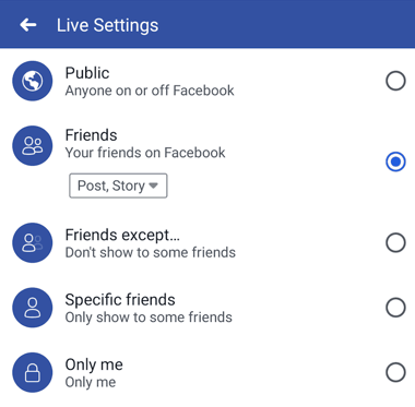 facebook-live-post-settings