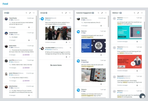 "best social media management tools: falcon.io