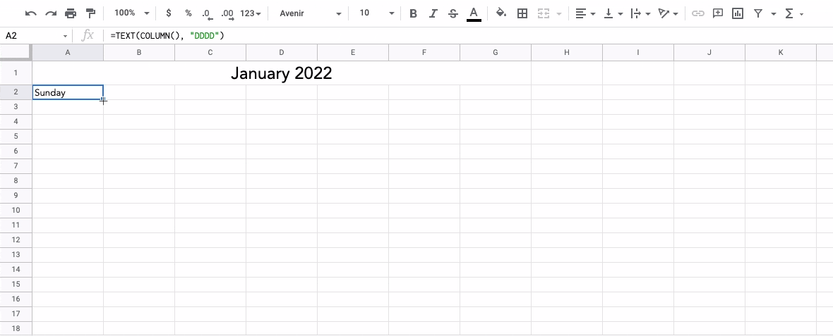 how to easily make perfect content calendars in google sheets