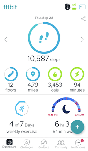 fitbit-commuting-app