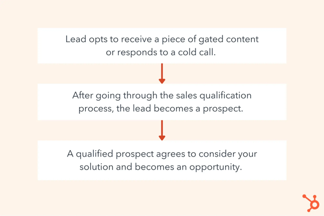 How to convert leads into prospects and then into sales opportunities. 