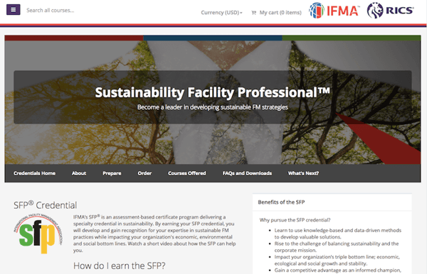 fm.training landing page