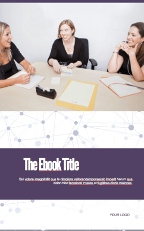 Cover of a free ebook template offered by HubSpot