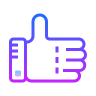 Free Content Writing Tools - Thumbs up icon from Icons 8