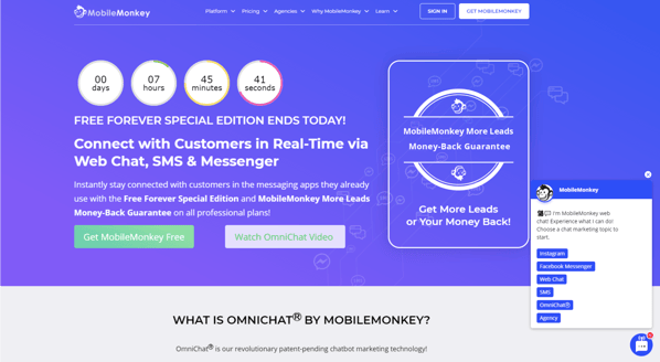 free-tools-mobilemonkey-chatbot-platform