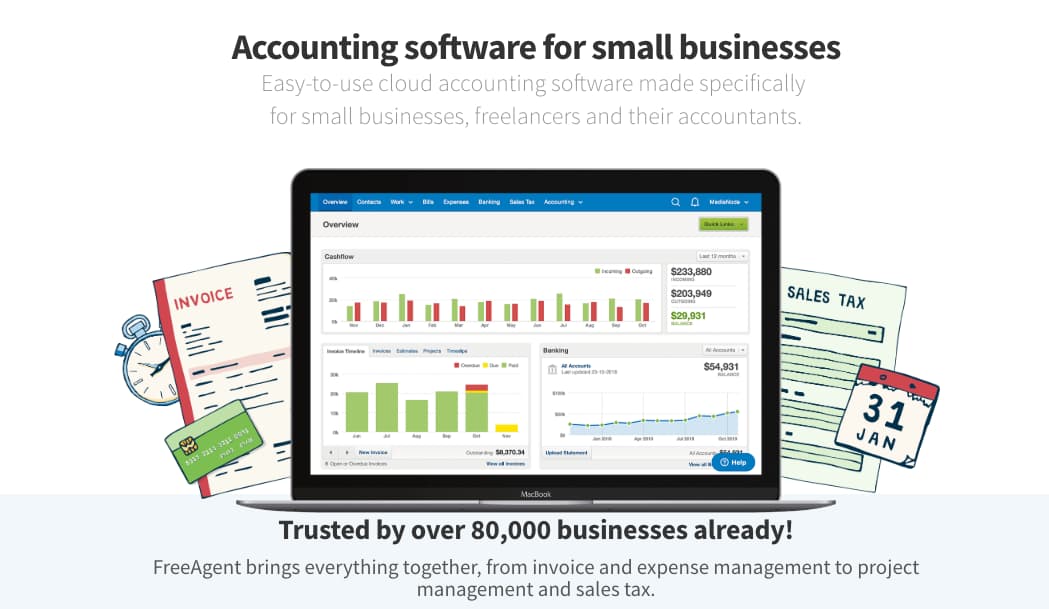 freeagent accounting software for small businesses
