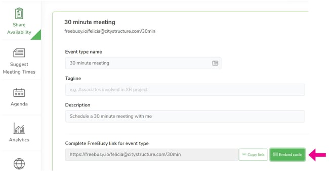 Group scheduling tool by FreeBusy