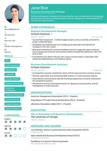 functional-resume-template