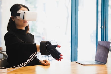 customer onboarding through a virtual reality meeting in the metaverse