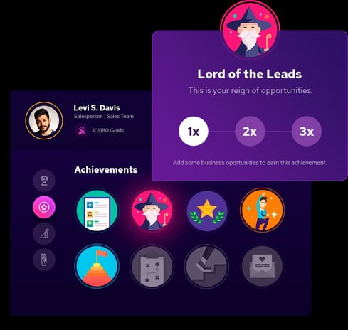 gamifier leaderboard badges example