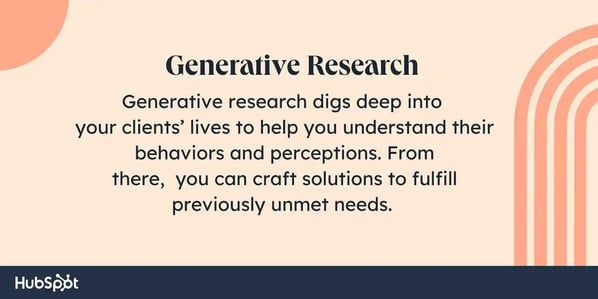 generative research definition