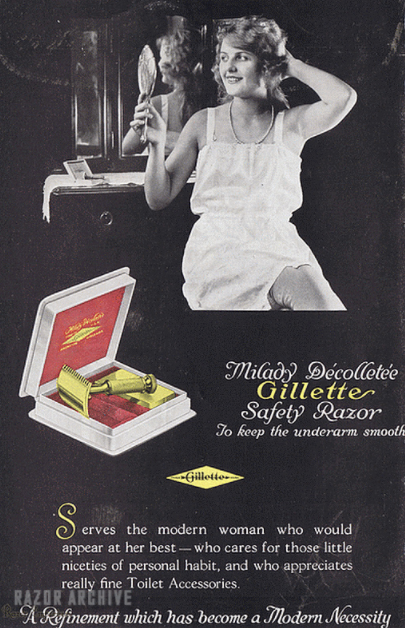 first women's razor