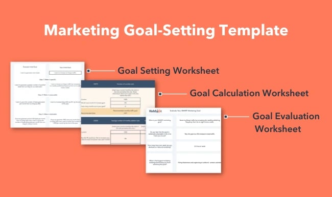 goal setting worksheets