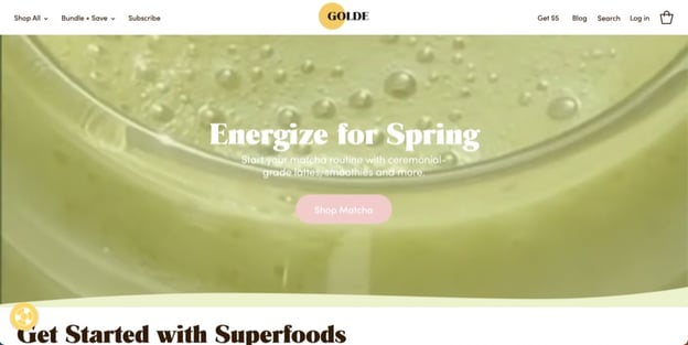 golde-webpage