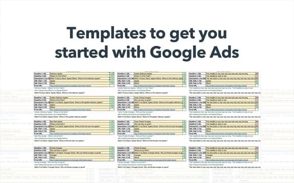 Google Ads Best Practices: PPC Planning Template