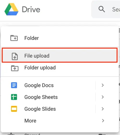 converting microsoft word document to google docs google drive file upload