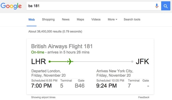 google-flight-status.