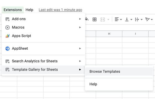 google sheets project management template