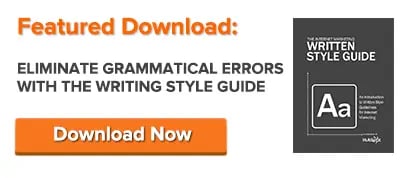 fix grammatical errors with the free writing style guide
