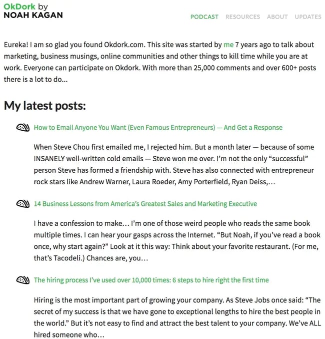 Top Growth Hackers: Noah Kagan