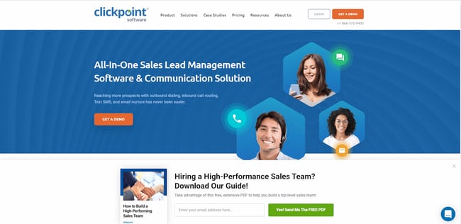 guided selling software: clickpoint