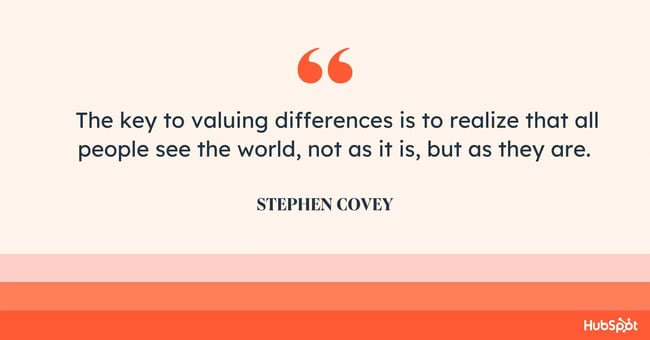 valuing differences