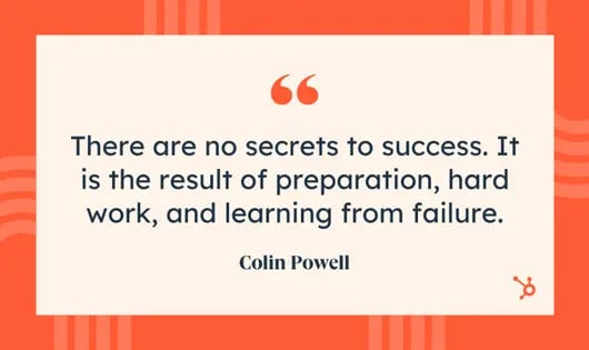 hard work quotes - colin powell