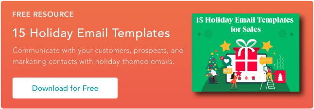 holiday newsletter template