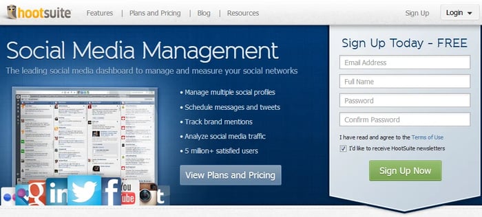 Hootsuite Social Media Management