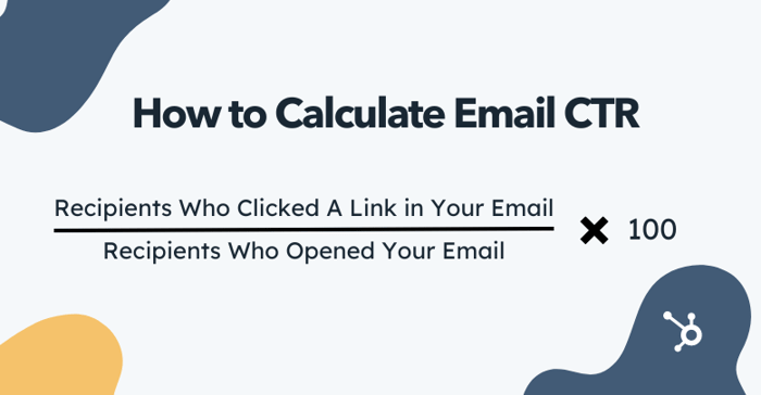 how to calculate email CTR